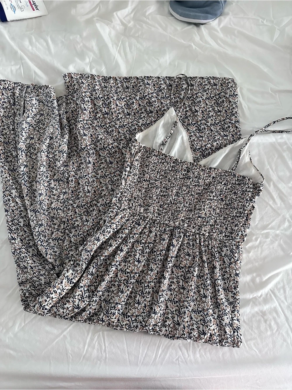 Abercrombie Floral Spaghetti Strap Cami Dress - Sz Small